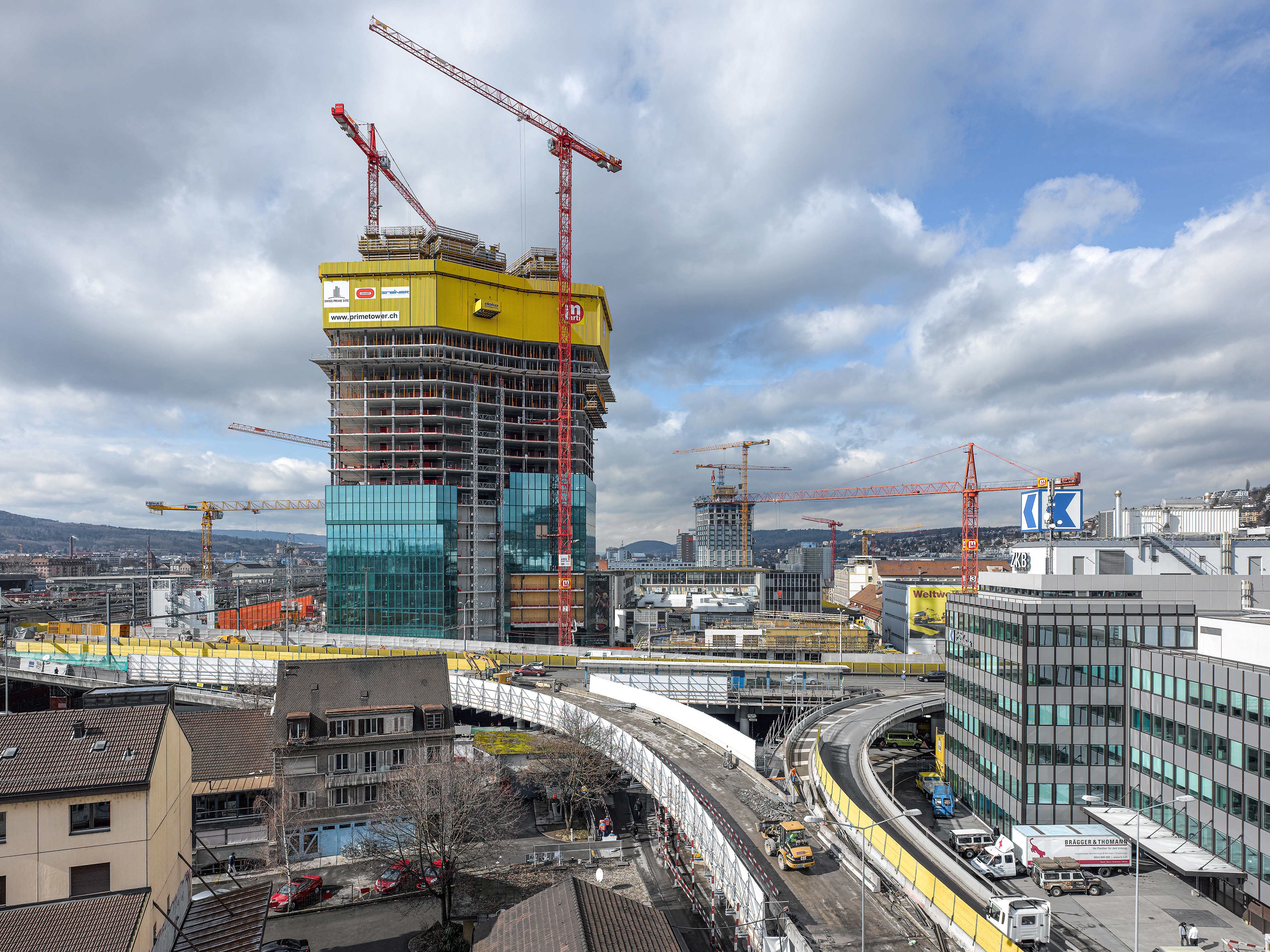 zürich wird gebaut